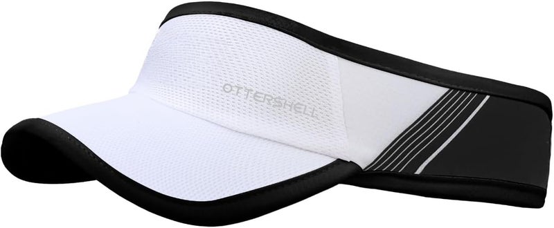 OTTERSHELL Store Cooling Sports Sun Visor Hat for Men & Women，Lightweight, Stretchy Packable Running Visor-for Golf, Tennis, Hiking - Image 1